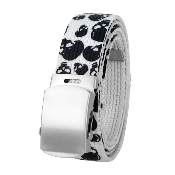 Stoffg�rtel - Totenk�pfe