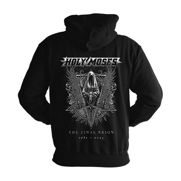 HOLY MOSES - The final reign, Hooded Zipper