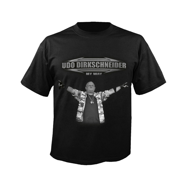 UDO DIRKSCHNEIDER - On stage, T-Shirt