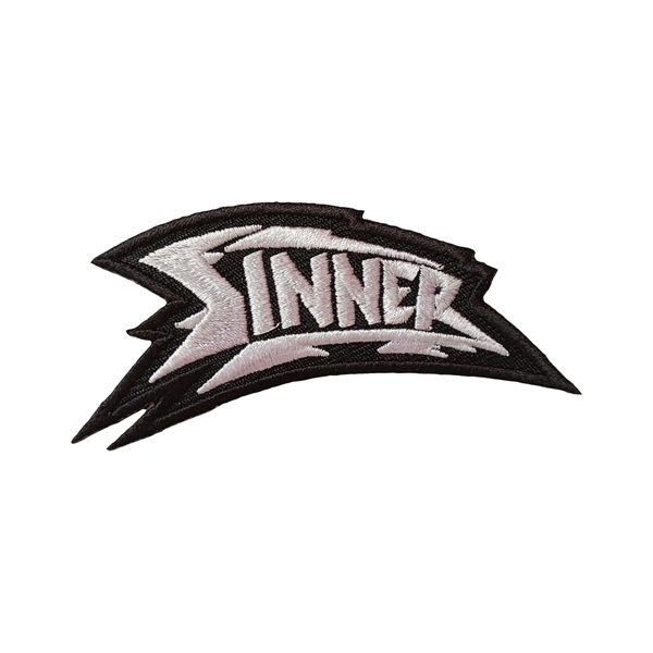 SINNER - Logo - Cut Out, Patch