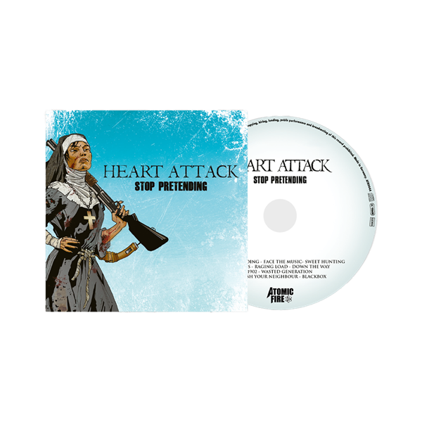 HEART ATTACK - Stop pretending, CD