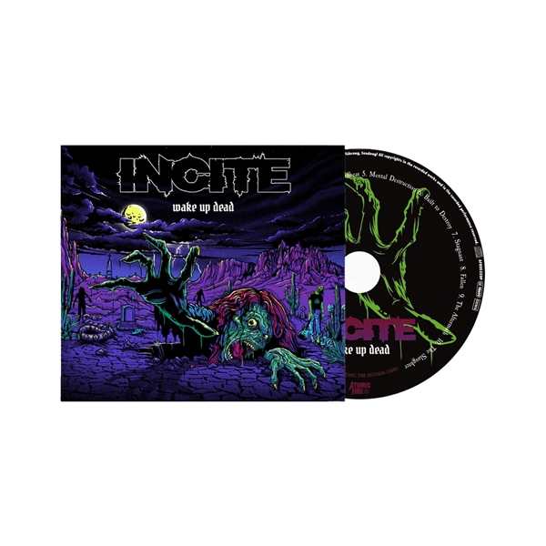 INCITE - Wake up dead, CD-Digi