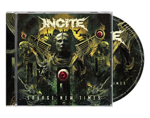 INCITE - Savage New Times, CD