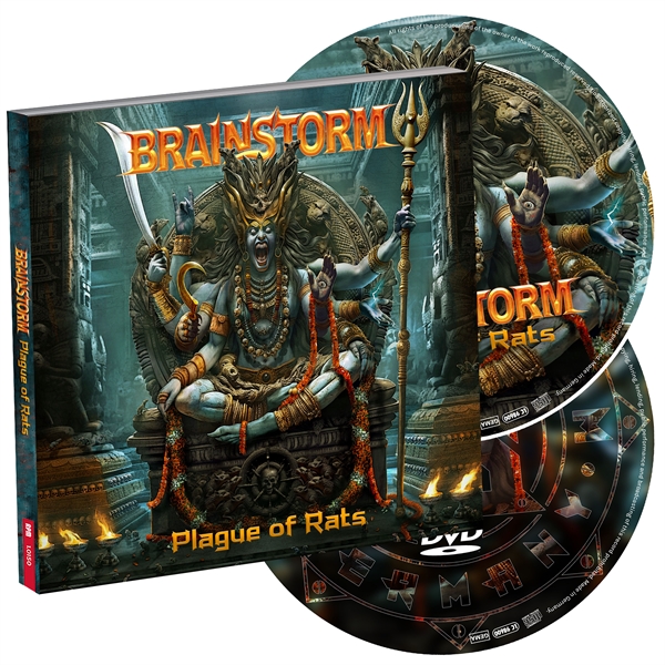 BRAINSTORM - Plague Of Rats, CD + DVD