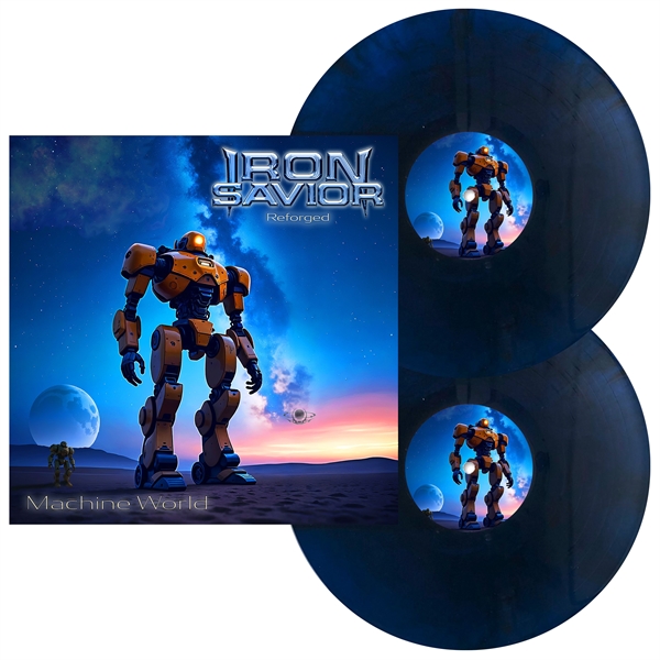 IRON SAVIOR - Reforged - Machine World, 2LP