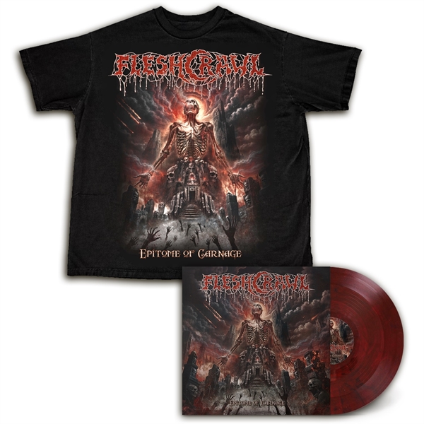 Fleshcrawl - Epitome Of Carnage, LP-Bundle