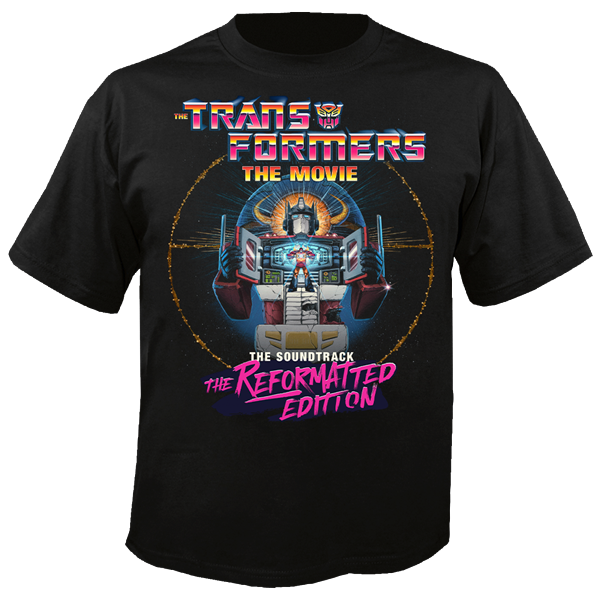 Transformers - The Transformers, The Movie Soundtrack: The Reformatted Version, T-Shirt