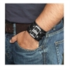 Lederarmband mit Metallschnalle