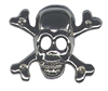 Totenkopf - Nieten, 10 Stk.
