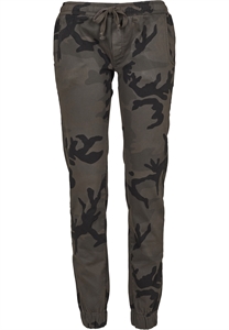 Urban Classics - Ladies Camo, Girl-Hose