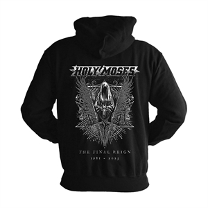 HOLY MOSES - The final reign, Hooded Zipper