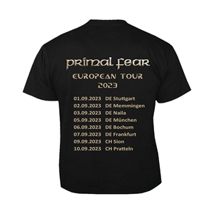 PRIMAL FEAR - Code red Tour 2023, T-Shirt