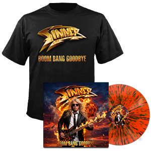 SINNER - Boom Bang Goodbye, LP-Bundle