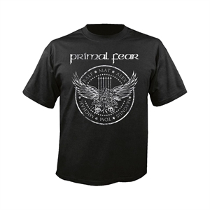 PRIMAL FEAR - Black & white eagle, T-Shirt
