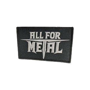 ALL FOR METAL - Logo, Patch