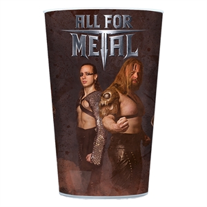 ALL FOR METAL - Gods Of Metal, Plastic Cup