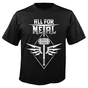 ALL FOR METAL - Hammer, T-Shirt