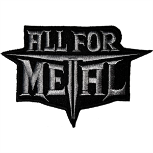 ALL FOR METAL - Logo Cut Out, Patch