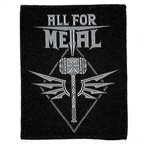 ALL FOR METAL - Hammer, Patch