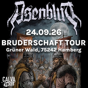 Calva rocks: ASENBLUT, Hamberg Gr�ner Wald, 24.09.2026